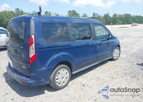 2014 Ford Transit Connect Xlt z USA, uszkodzony, nr VIN NM0GS9F76E1140649